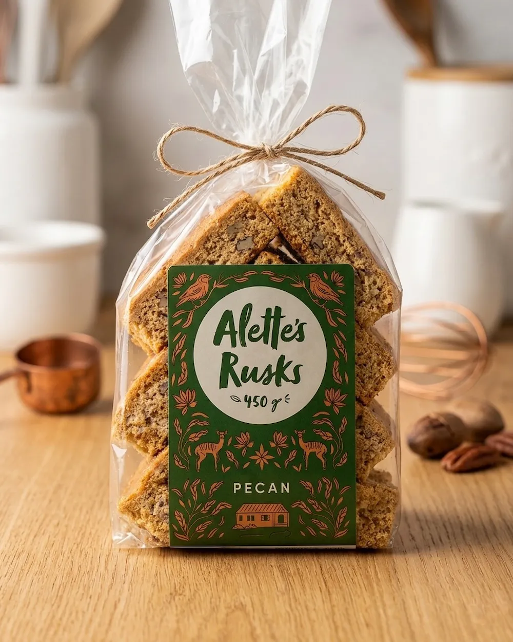 Alette's Pecan Rusks
